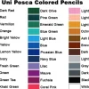 Uni Posca Kredka ołówkowa Posca Pencil - - Ochre