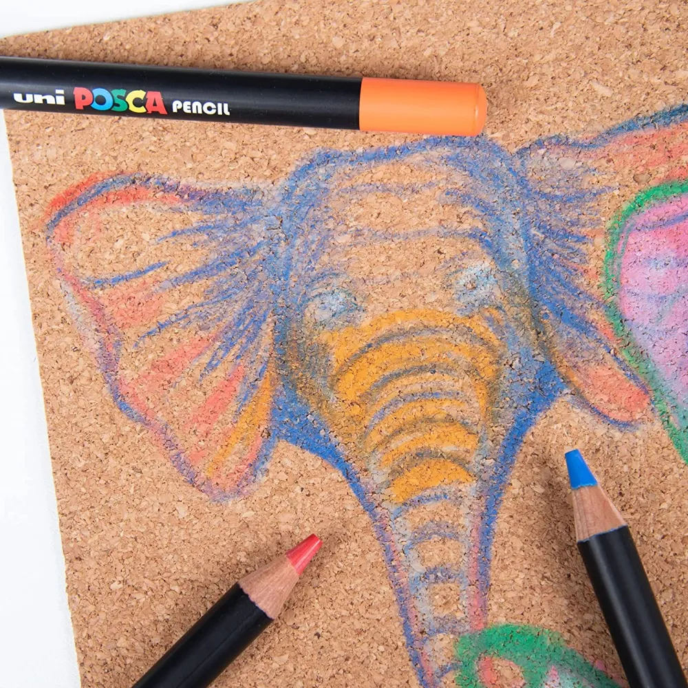Uni Posca Kredka ołówkowa Posca Pencil - - Blue
