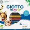 Giotto Kredki do malowania twarzy dla dzieci - - 6 kolorów
