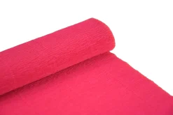 Cartotecnica Rossi Krepina, bibuła włoska 180 g - Shocking Pink, 50 x 250 cm