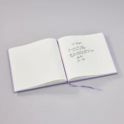 Semikolon Księga gości Heritage Line - - Lilac Silk, 180 stron ><noscript><img width=