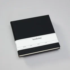 Semikolon Księga gości Heritage Line - - Black, 180 stron