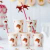 PartyDeco Kubeczki papierowe Konie - 220 ml, 6 szt. > Kubeczki Papierowe