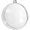 Kula, bombka akrylowa do ozdabiania - 15,6 cm