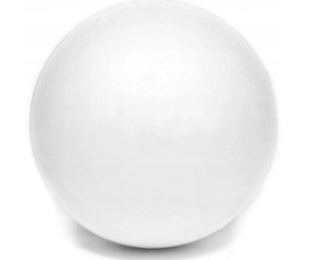 Kula, bombka styropianowa - 10 cm