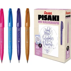 Pentel Kurs letteringu, zestaw do kaligrafii - - PSVY > Zestawy Do Kaligrafii|Pisaki Kaligraficzne