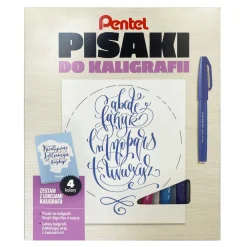 Pentel Kurs letteringu, zestaw do kaligrafii - - PSVY ><noscript><img width=