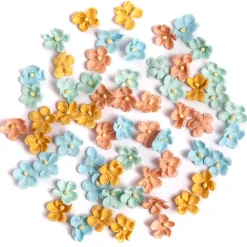 dpCraft Kwiaty papierowe - - pastelowe, 60 szt.