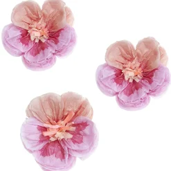 Rico Design Kwiaty z bibuły Bratki - - różowe, 11 cm, 3 szt. ><noscript><img width=