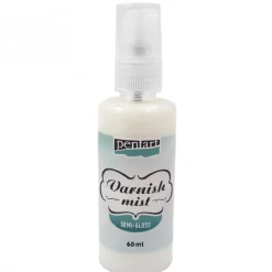 Pentart Lakier ochronny Varnish Mist - - półpołysk, 60 ml