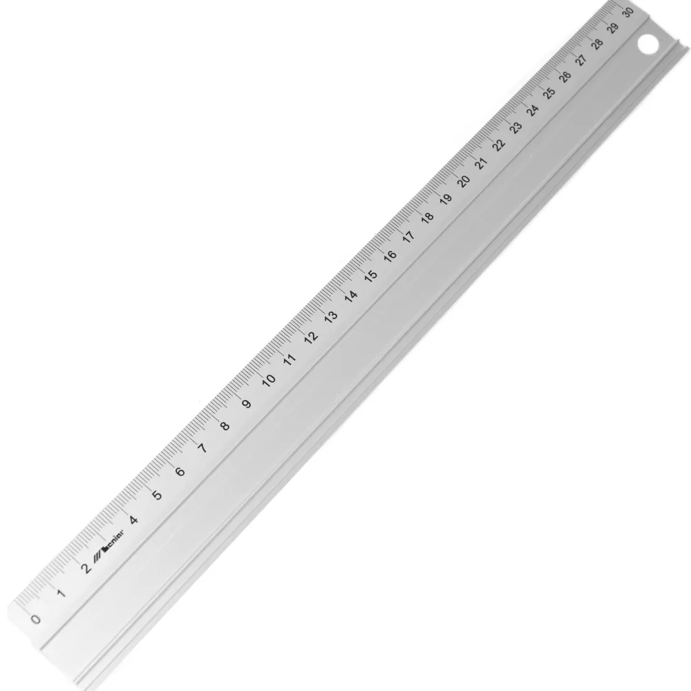 Dzieci Leniar Linijka aluminiowa - - 30 cm