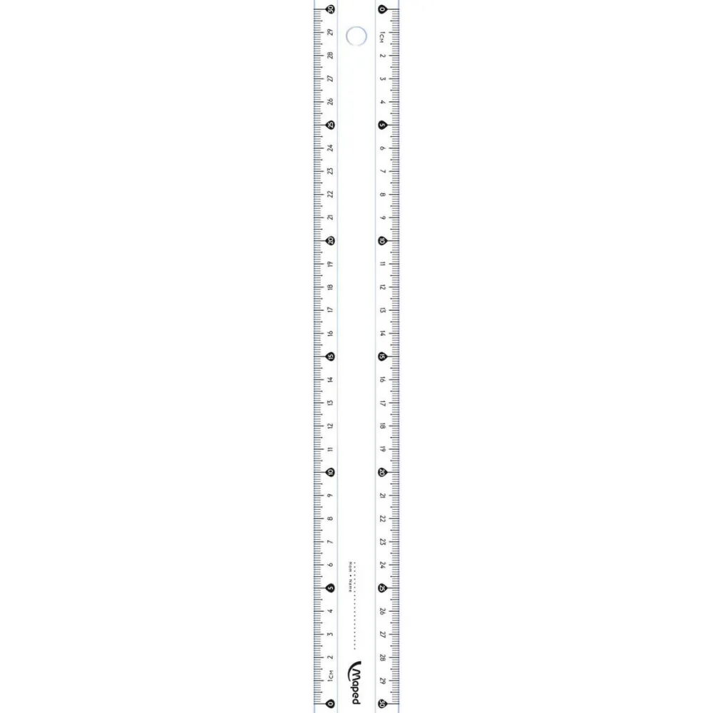Maped Linijka Classic - - 30 cm > Dzieci Przybory Kreślarskie|Przybory Geometryczne