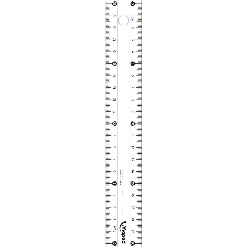 Maped Linijka Classic - - 20 cm > Dzieci Przybory Kreślarskie|Przybory Geometryczne