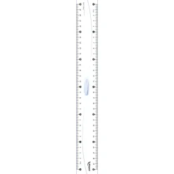 Dzieci Maped Linijka Classic z uchwytem - - 30 cm