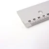 Leniar Linijka, przykładnica metalowa z ogranicznikiem - - 50 cm > Przybory Kreślarskie