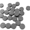 Dzieci dpCraft Magnesy - - czarne, 10 x 3 mm, 26 szt.