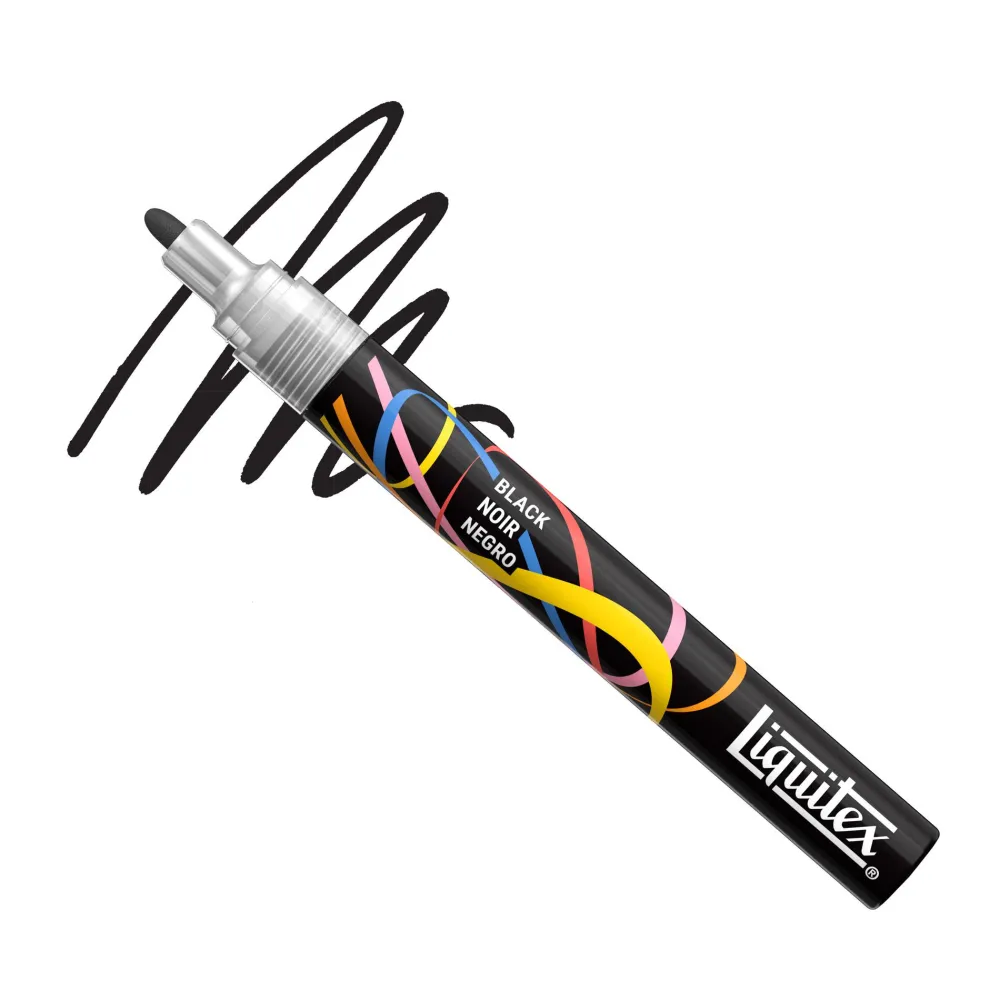 Liquitex Marker akrylowy - - Black 2 mm