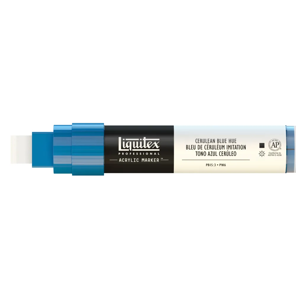 Liquitex Marker akrylowy - - cerulean blue hue, 15 mm > Markery, Brushpeny I Pisaki