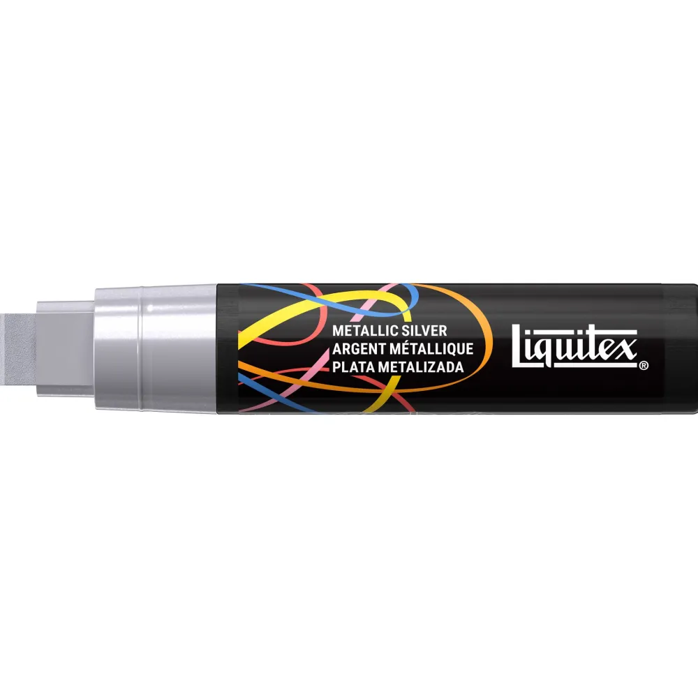 Liquitex Marker akrylowy - - Metallic Silver 15 mm