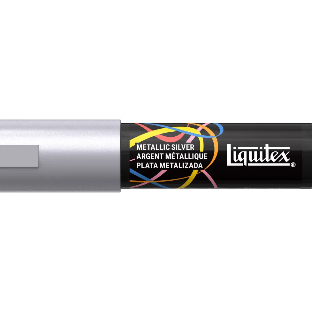 Liquitex Marker akrylowy - - Metallic Silver 8 mm