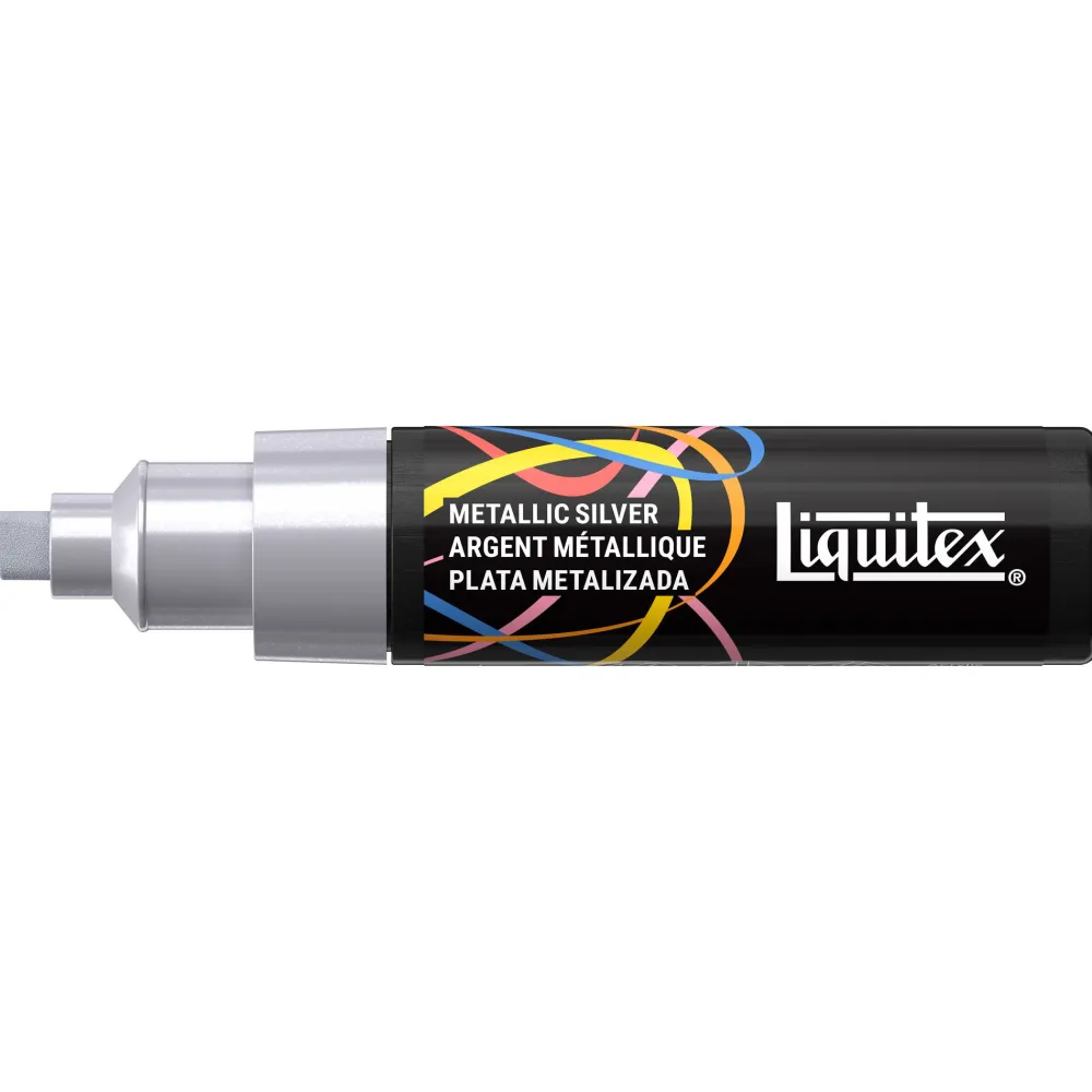 Liquitex Marker akrylowy - - Metallic Silver 8 mm