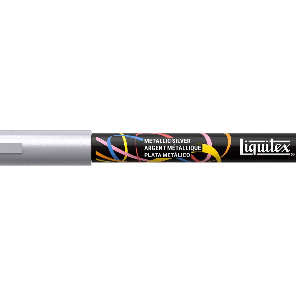 Liquitex Marker akrylowy - - Metallic Silver 2 mm