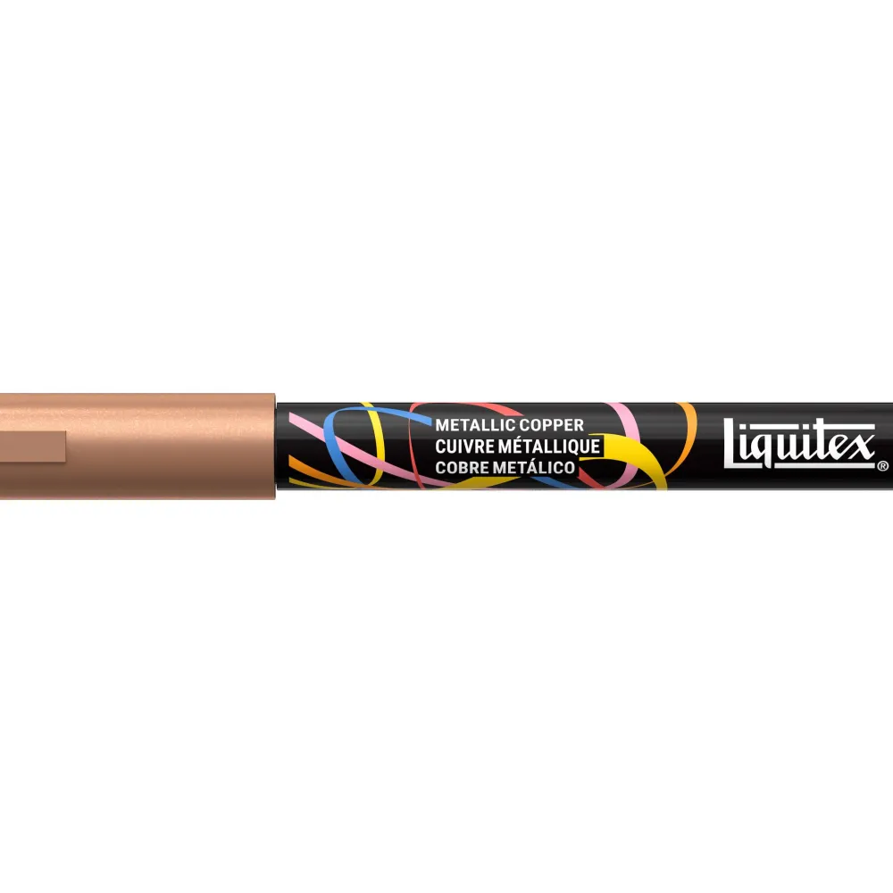Liquitex Marker akrylowy - - Metallic Copper 2 mm > Markery, Brushpeny I Pisaki