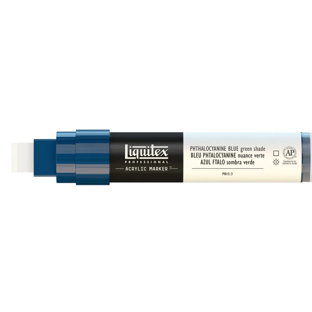 Liquitex Marker akrylowy - - phthalocyanine blue (green shade) 15 mm
