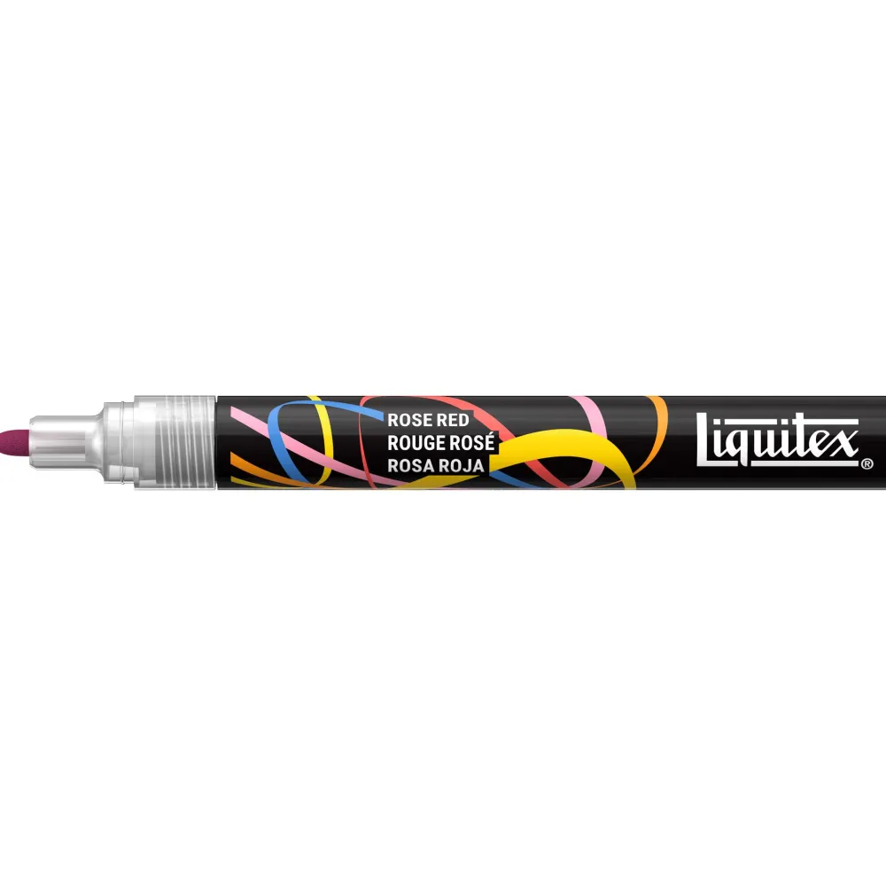 Liquitex Marker akrylowy - - Rose Red 2 mm > Markery, Brushpeny I Pisaki