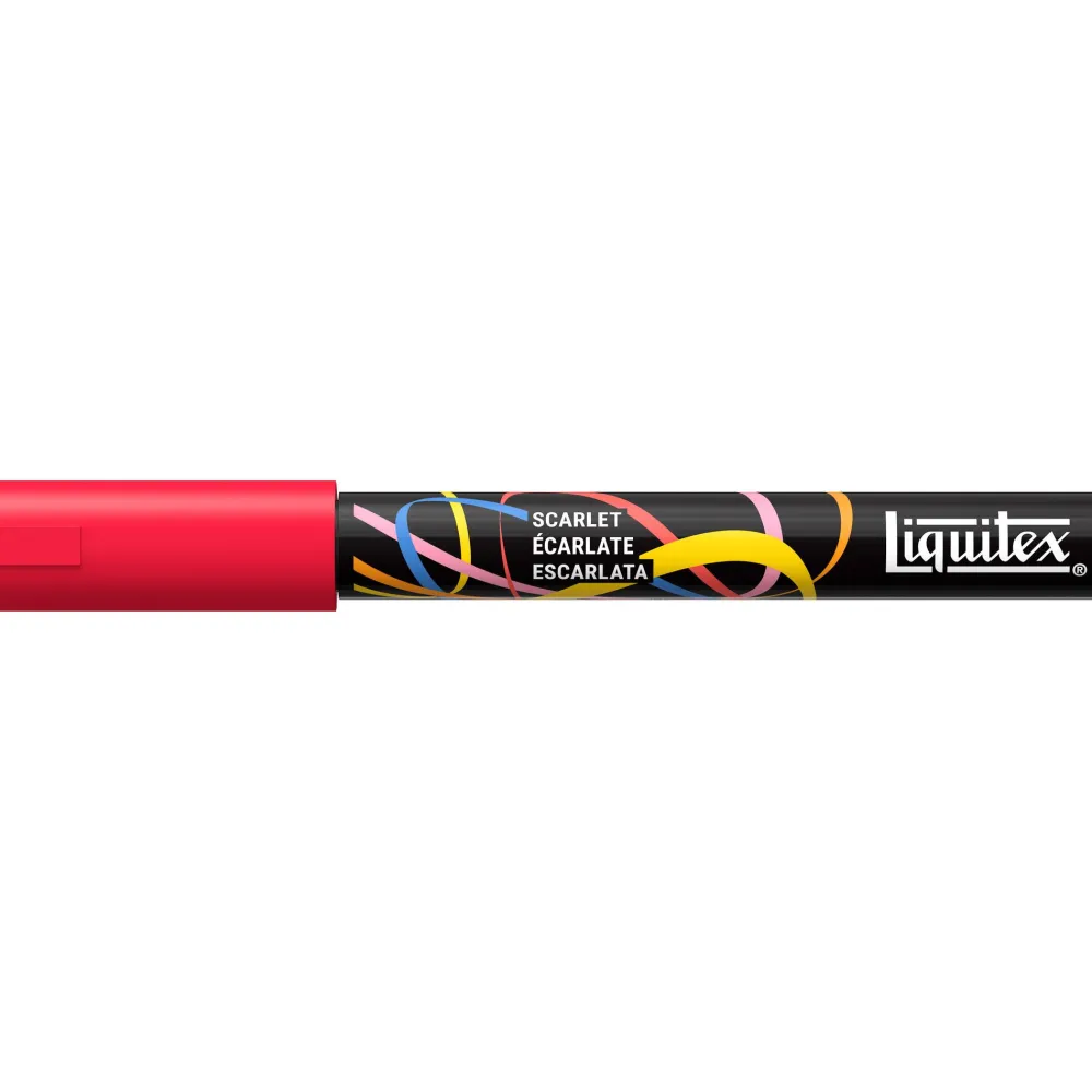 Liquitex Marker akrylowy - - Scarlet 2 mm > Markery, Brushpeny I Pisaki