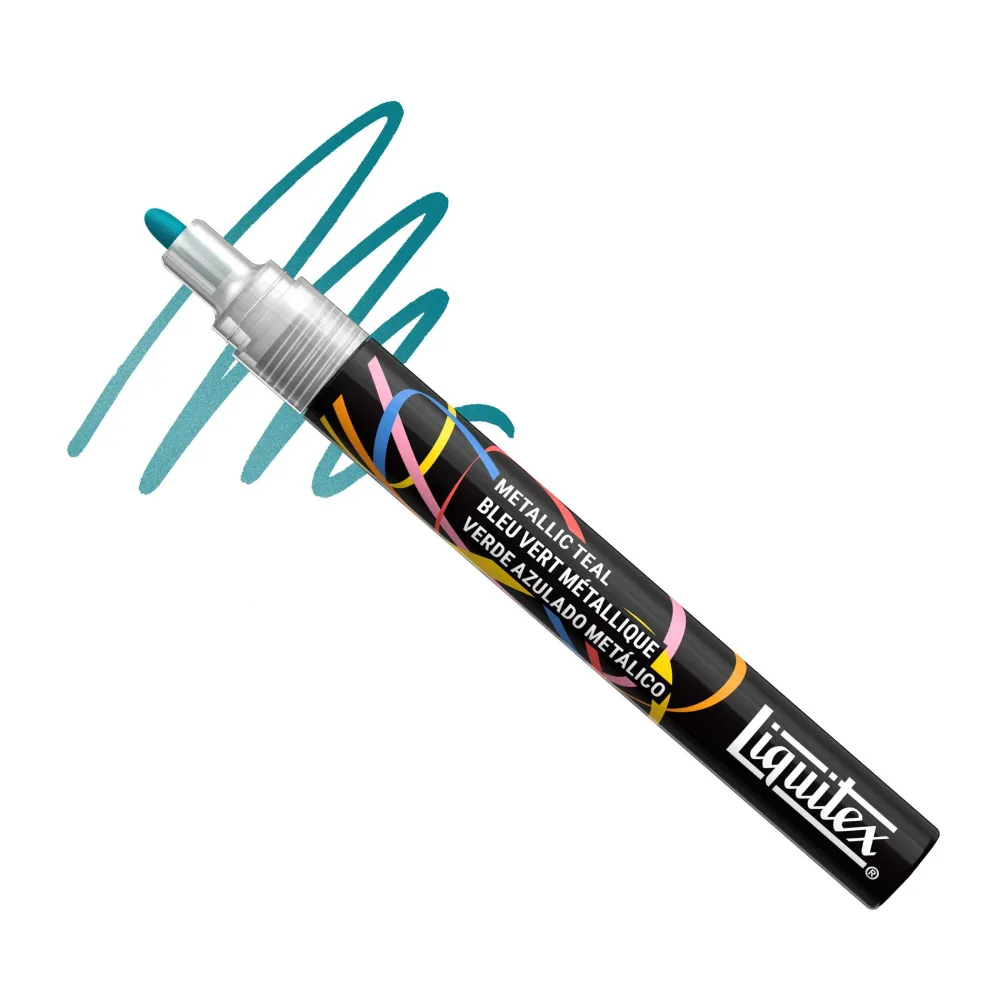 Liquitex Marker akrylowy - - Teal 2 mm > Markery, Brushpeny I Pisaki