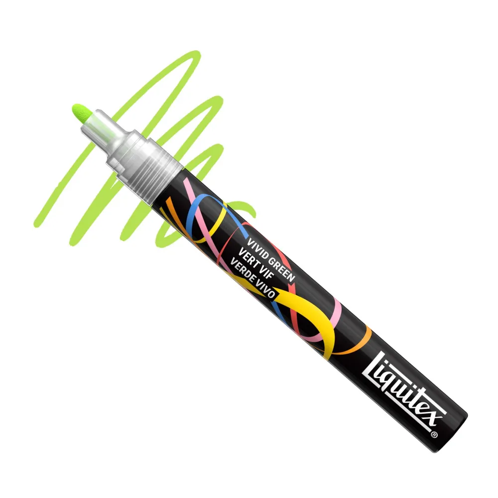 Liquitex Marker akrylowy - - Vivid Green 2 mm