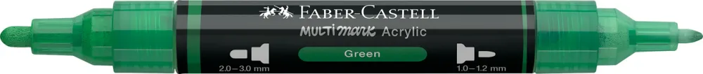 Faber-Castell Marker akrylowy Multimark - - 316 Green > Markery, Brushpeny I Pisaki