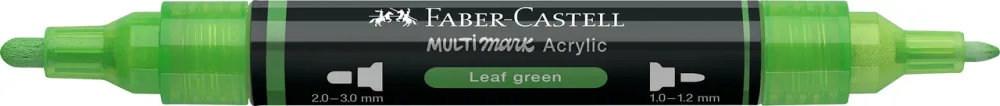 Faber-Castell Marker akrylowy Multimark - - 112 Leaf Green > Markery, Brushpeny I Pisaki