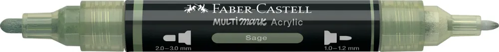 Faber-Castell Marker akrylowy Multimark - - 172 Sage > Markery, Brushpeny I Pisaki