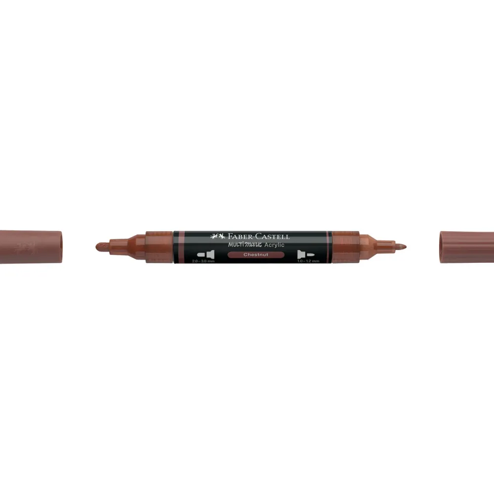 Faber-Castell Marker akrylowy Multimark - - 378 Chestnut