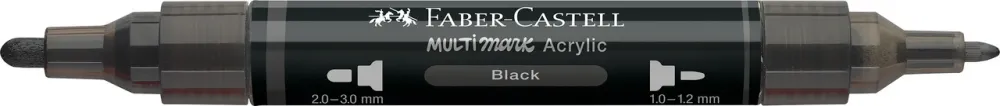 Faber-Castell Marker akrylowy Multimark - - 199 Black