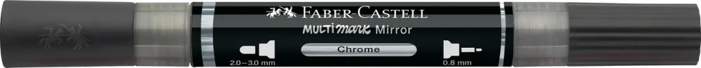 Faber-Castell Marker akrylowy Multimark Mirror - - 551 Liquid Chrome