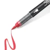 Sharpie Marker akrylowy pędzelkowy Brush - - Red