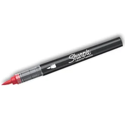 Sharpie Marker akrylowy pędzelkowy Brush - - Red