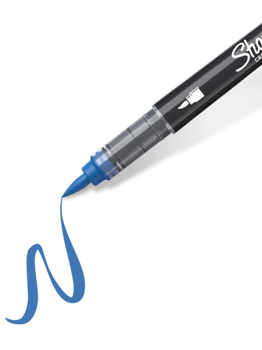 Sharpie Marker akrylowy pędzelkowy Brush - - Blue