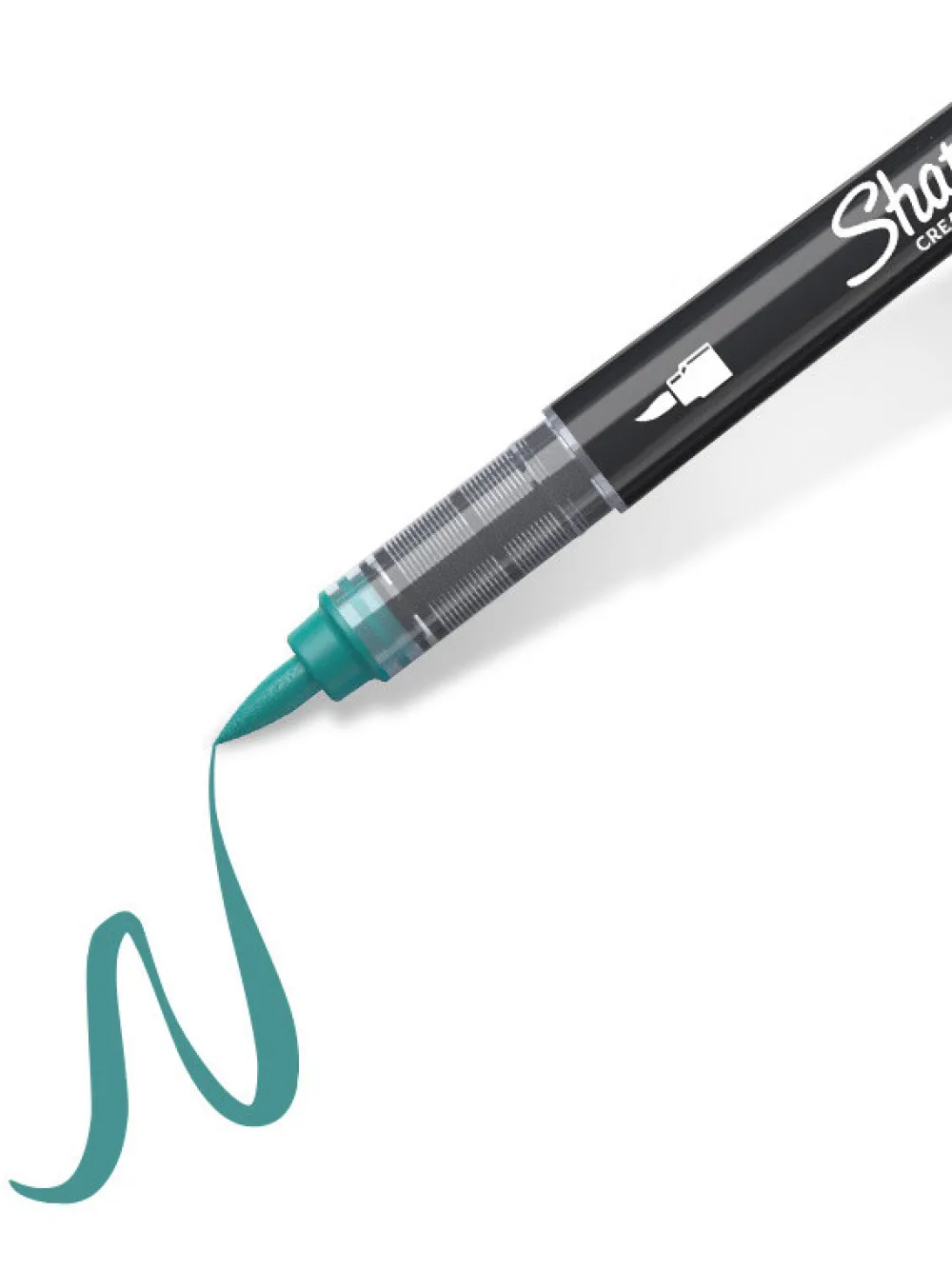 Sharpie Marker akrylowy pędzelkowy Brush - - Green