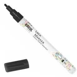 Kreul Marker dekoracyjny Gloss Paint - - cienki, Black, 1-2 mm