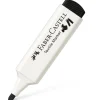 Faber-Castell Marker do tkanin - - czarny