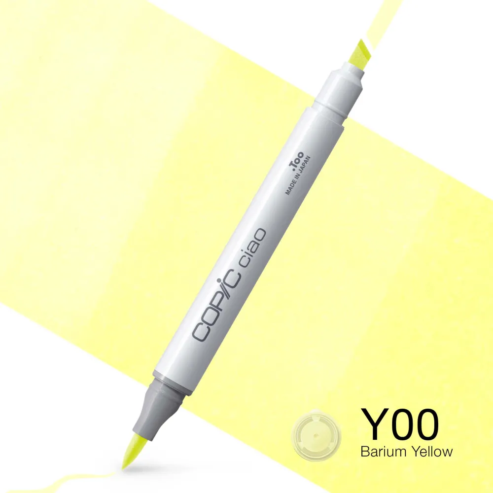 Copic Marker dwustronny Ciao - Y00 Barium Yellow