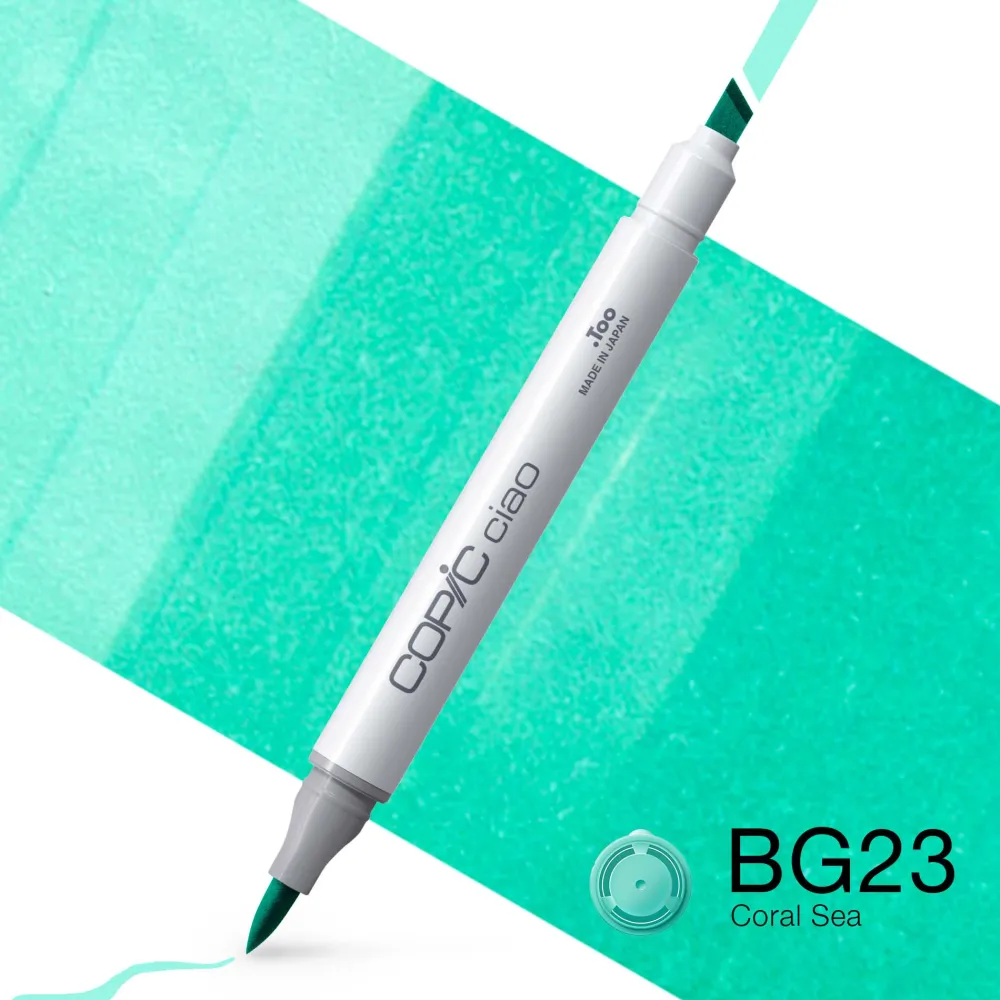 Copic Marker dwustronny Ciao - BG23 Coral Sea