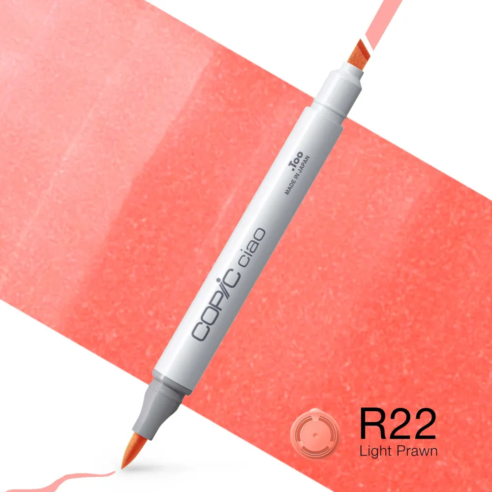 Copic Marker dwustronny Ciao - R22 Light Prawn