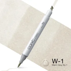 Copic Marker dwustronny Ciao - W-1 Warm Gray No. 1