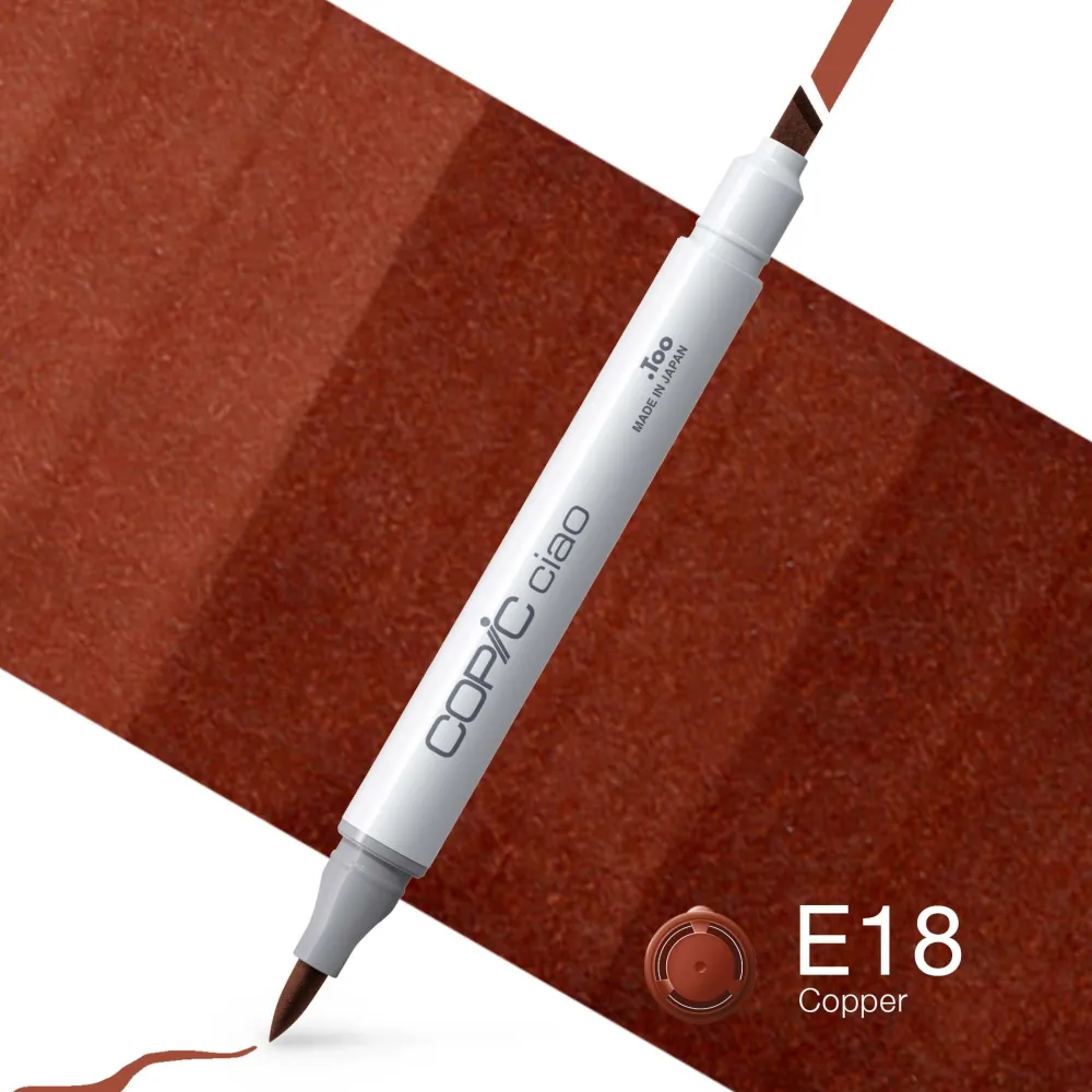 Copic Marker dwustronny Ciao - E18 Copper