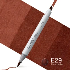 Copic Marker dwustronny Ciao - E29 Burnt Umber